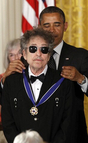 President Obama & Bob Dylan from Stars Meet the President | E! News