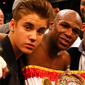 Floyd Mayweather is teaching Justin Bieber to box -- seriously - Los  Angeles Times