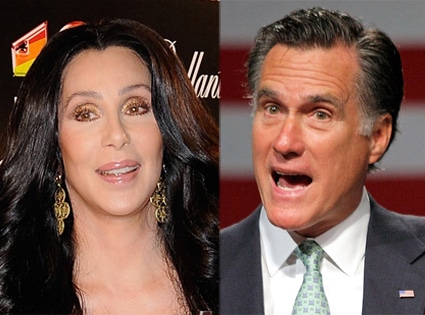 Cher, Mitt Romney 