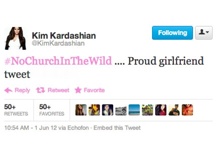 Kim Kardashian, Tweet