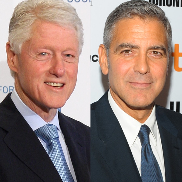Bill Clinton, George Clooney