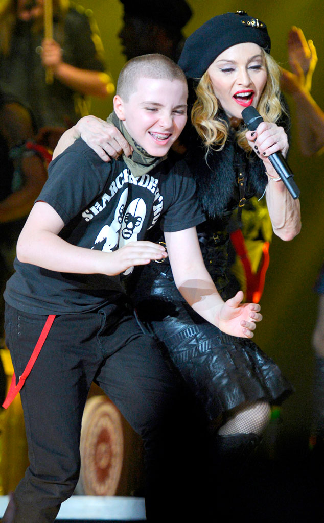 Madonna's Son, Rocco, Makes Stage Debut On MDNA Tour—Dresses Like A ...