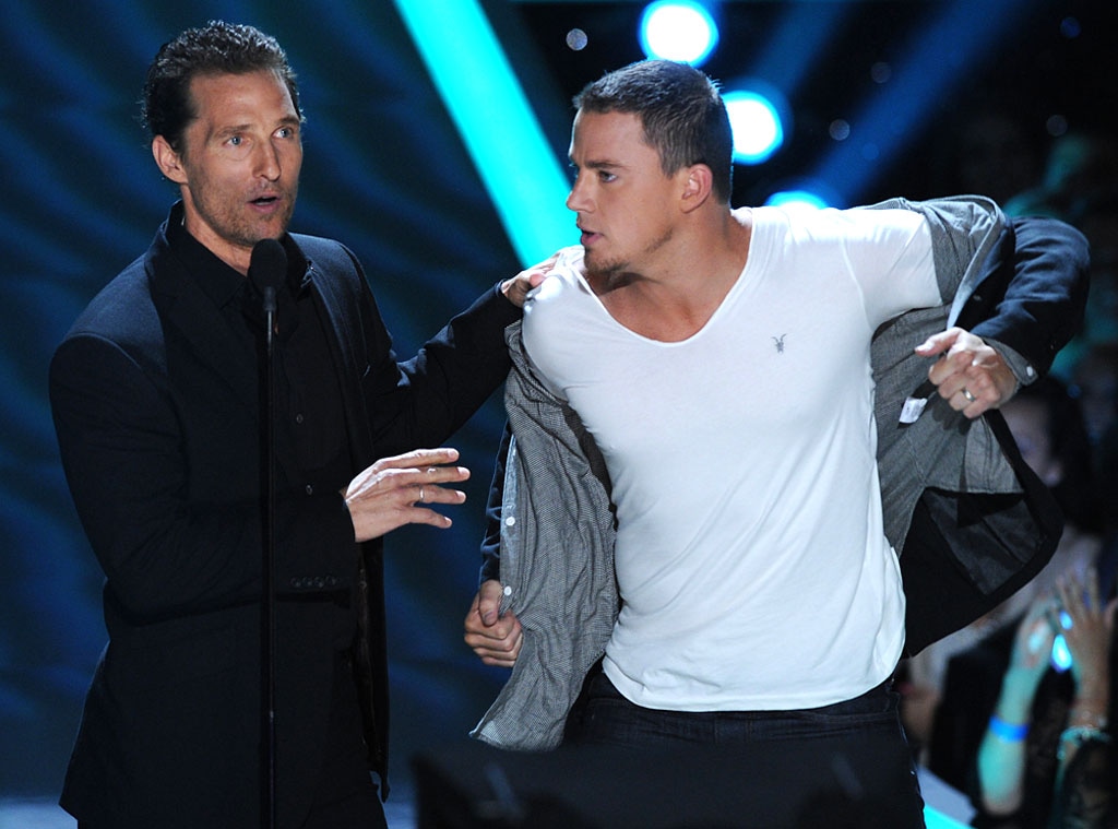 MTV Movie Awards, Matthew McConaughey, Channing Tatum 