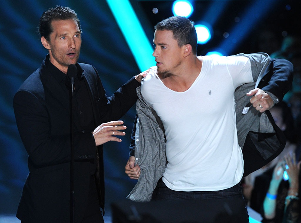 MTV Movie Awards, Matthew McConaughey, Channing Tatum