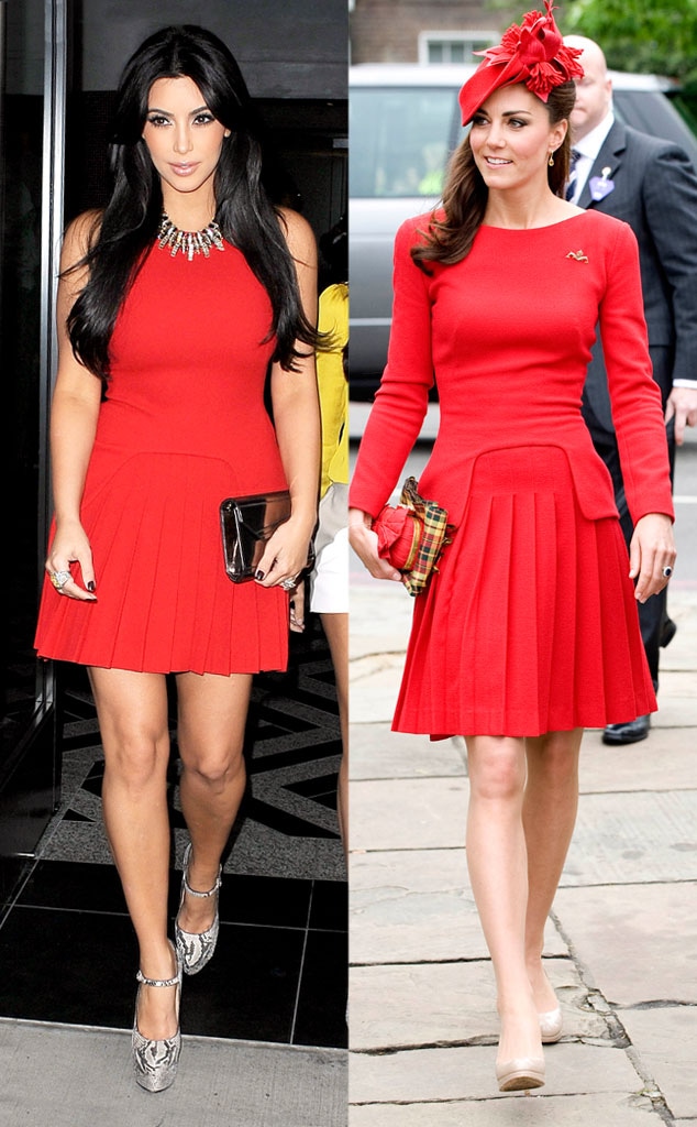 Kim Kardashian, Kate Middleton