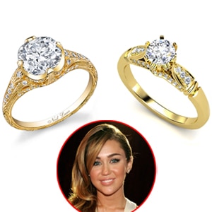 Picture of miley sale cyrus wedding ring