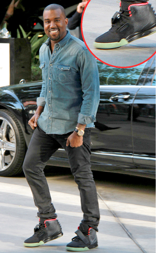 Kanye West's Nike Sneakers Went for How Much?!
