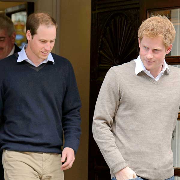 Prince Harry and Prince William Visit Prince Philip in Hospital - E! Online