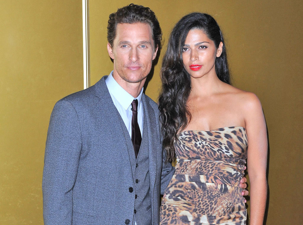 Matthew McConaughey & Camila Alves from The Big Picture: Today's Hot ...