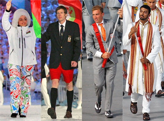 Olympics Opening Ceremony Fashion Rewind