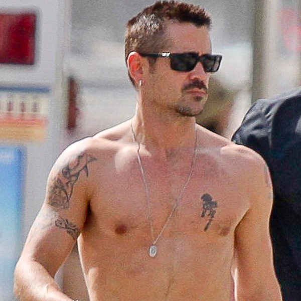 Colin Farrell Total Recall Workout