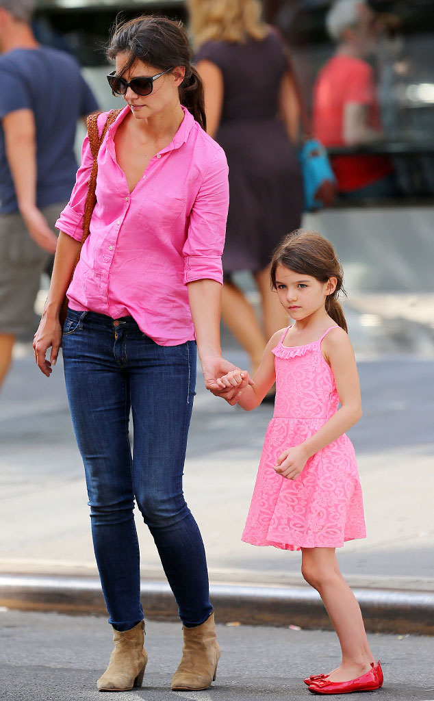 Pretty In Pink From Katie Holmes Post Split E News 