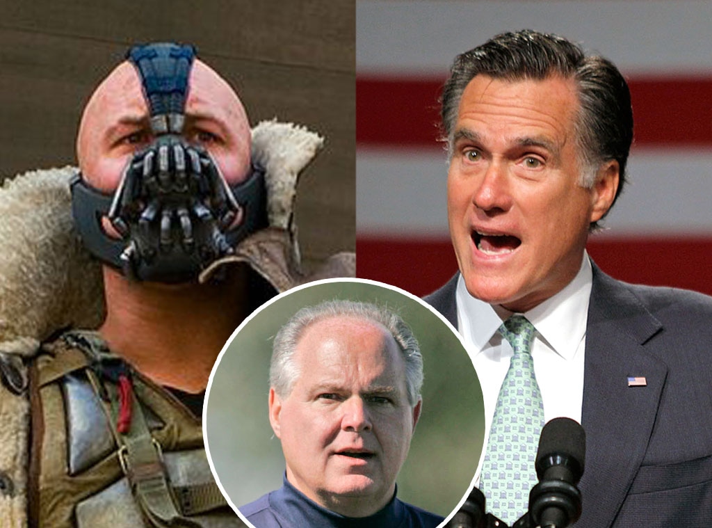 Thomas Hardy, Mitt Romney, Rush Limbaugh