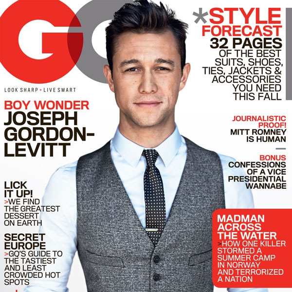 Joseph Gordon, GQ Cover