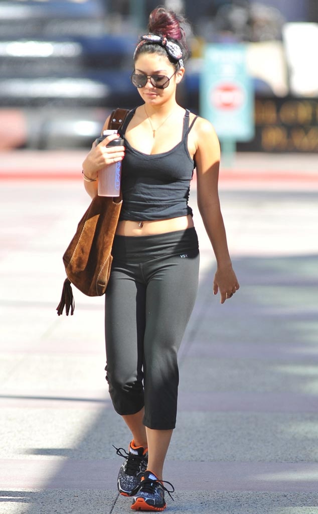 Vanessa Hudgens Shows Some Skin in Sexy Workout Outfit Vanessa Hudgens Shows Some Skin in Sexy Workout Outfit