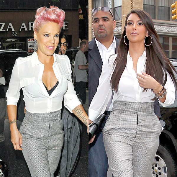 kim kardashian high waisted jeans