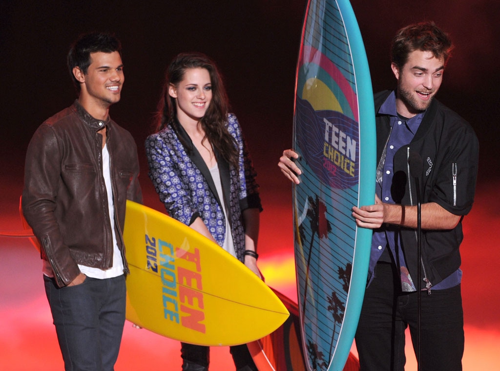 TEEN CHOICE 2012 Show, Kristen Stewart, Robert Pattinson, Taylor Lautner