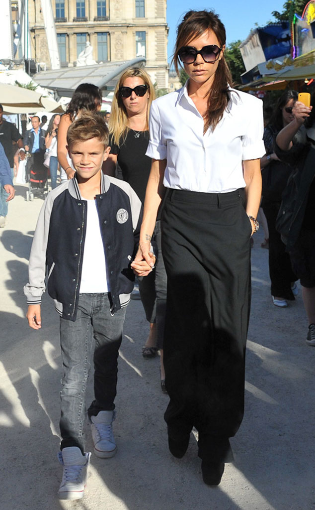 Victoria & Romeo Beckham from The Big Picture: Today's Hot Photos | E! News