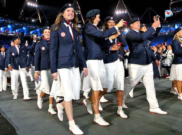 Team United States,  London Olympic Opening Ceremony