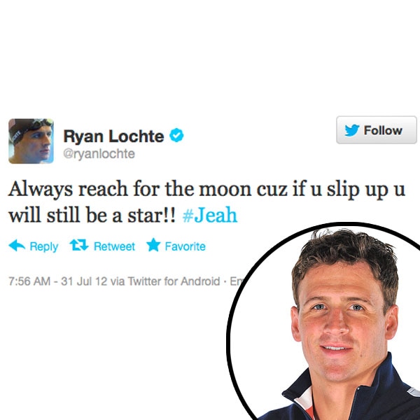 Olympic Tweets, Ryan Lochte