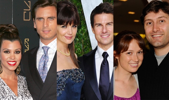 Tom Cruise, Katie Holmes, Kourtney Kardashian, Scott Disick, Ellie Kemper