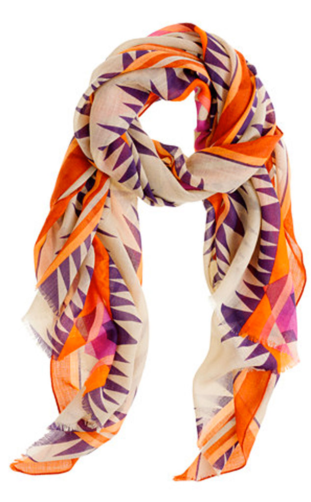 Printed Scarf from Fall Fashion Guide: Fit to Print | E! News