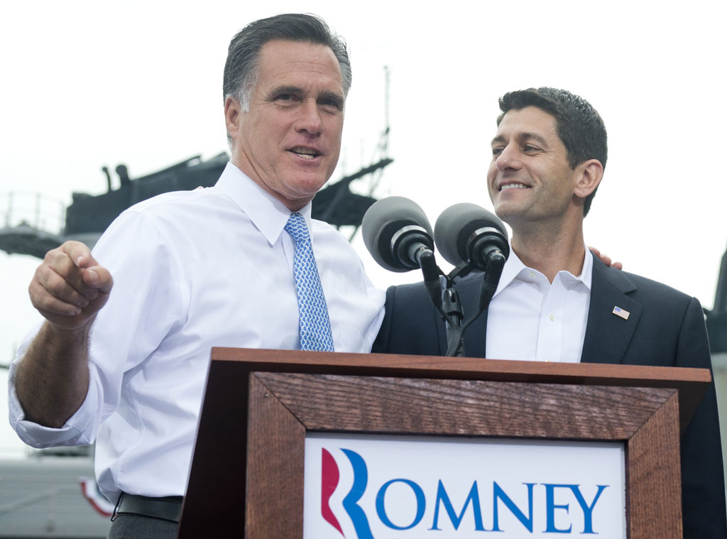 Stars React As Romney Picks Running Mate E Online