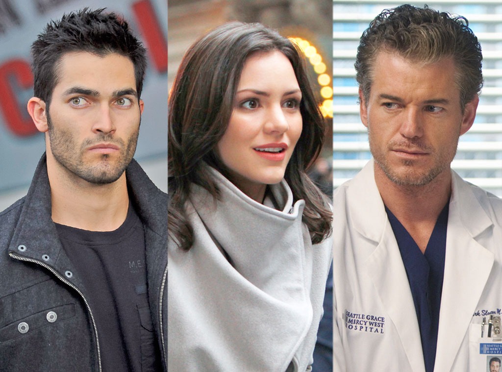 Eric Dane, Grey's Anatomy, Katharine McPhee, Smash, Tyler Hoechlin, Teen Wolf