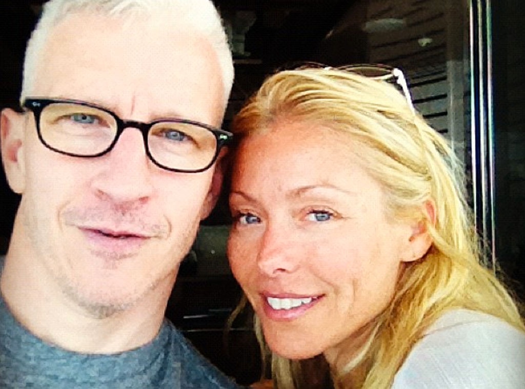 Anderson Cooper, Kelly Ripa, Twit Pic