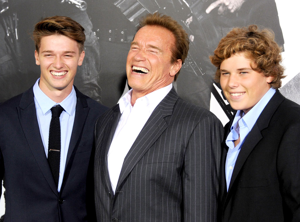 Patrick Schwarzenegger, Arnold Schwarzenegger, Christopher Schwarzenegger
