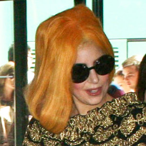 Lady Gaga Rocks Orange Hair E News France