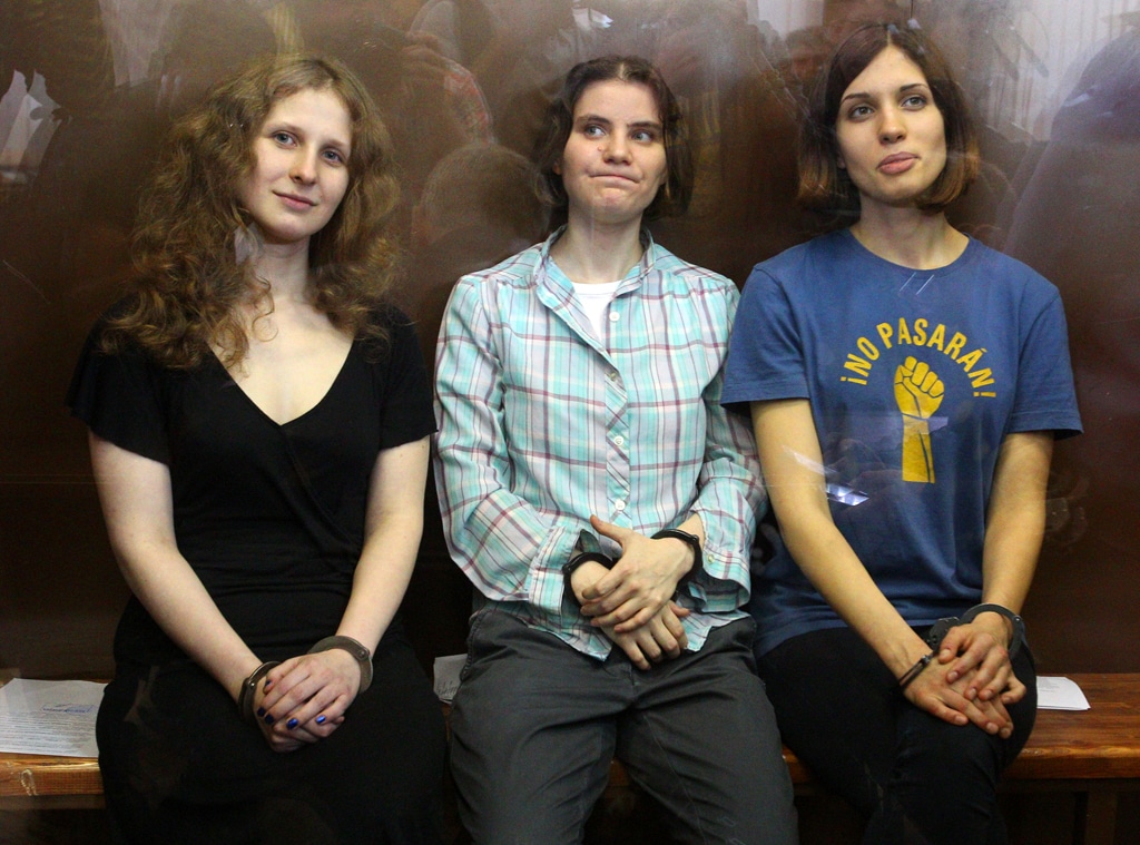 Pussy Riot, Nadezhda Tolokonnikova, Maria Alyokhina, Yekaterina Samutsevich