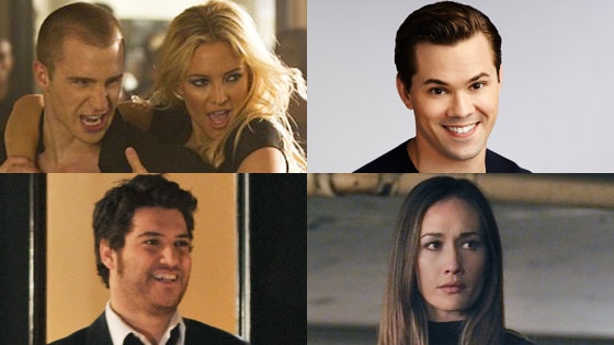 Adam Pally, Happy Endings Maggie Q, Nikita Andrew Rannells, New Normal, Kate Hudson, Glee 