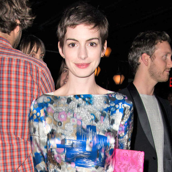 Anne Hathaway Says Short Do Makes Her Look Like Gay Brother E