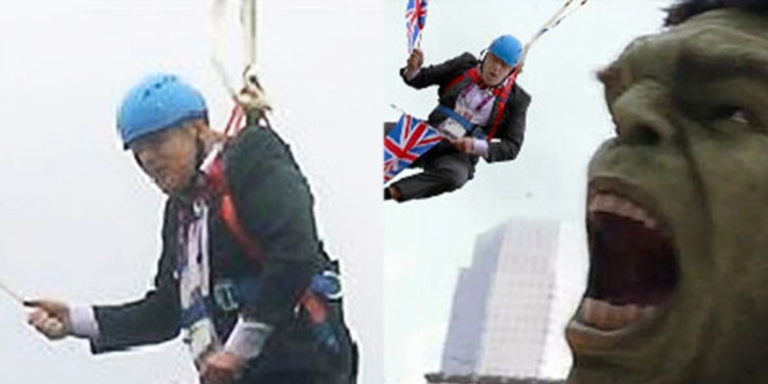 Photos From London Mayor S Zipline Fail Best Of The Meme Pics E Online