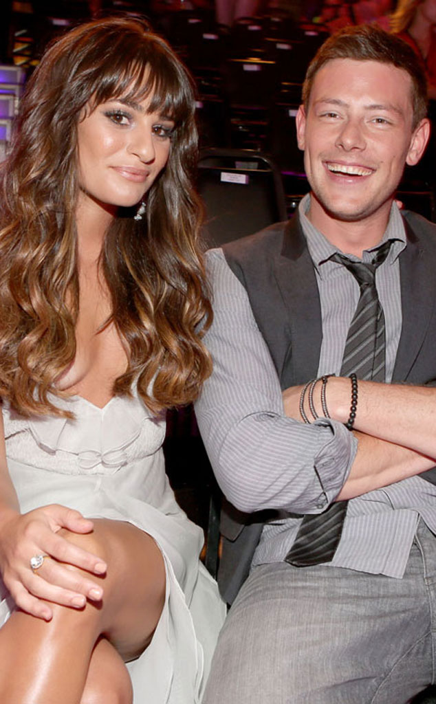 Lea Michele Kate Hudson Helped Me Cope After Cory Monteiths Death E News 