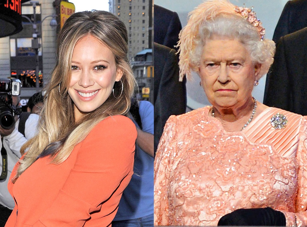 Hilary Duff, Queen Elizabeth