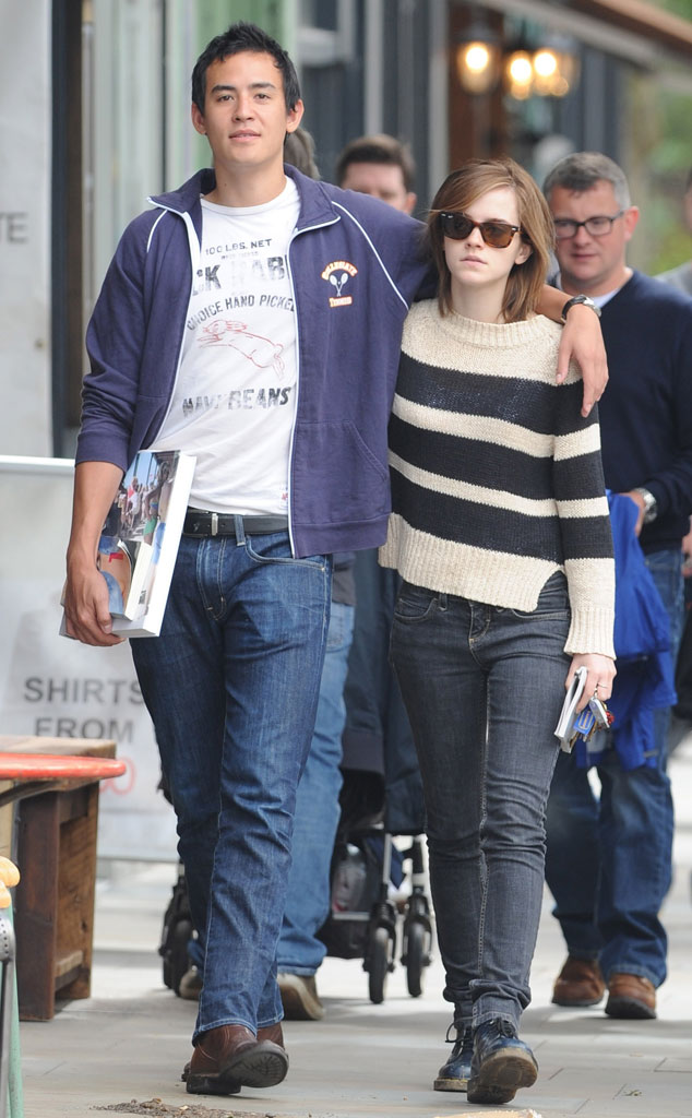Emma Watson Steps Out With Boyfriend in London E! Online