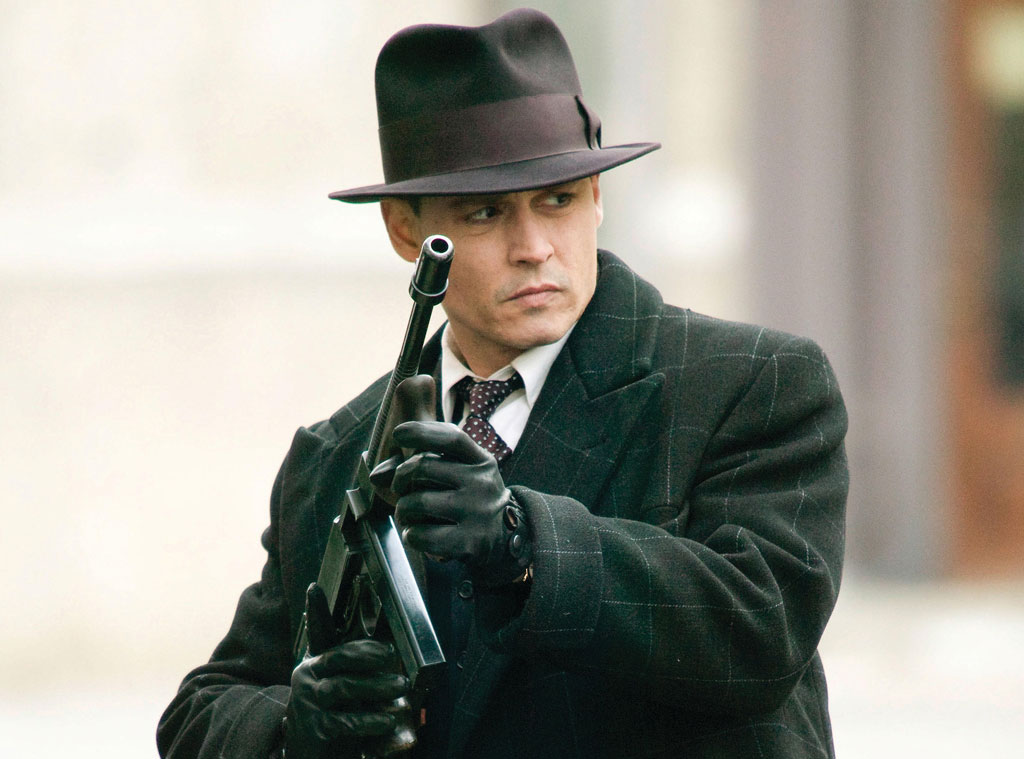 Johnny Depp, Public Enemies from Hollywood's Gangster Style | E! News