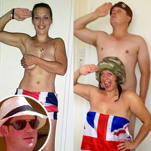 Prince Harry Naked Photos: Supporters Strip Down to Stand Up for Raunchy  Royal