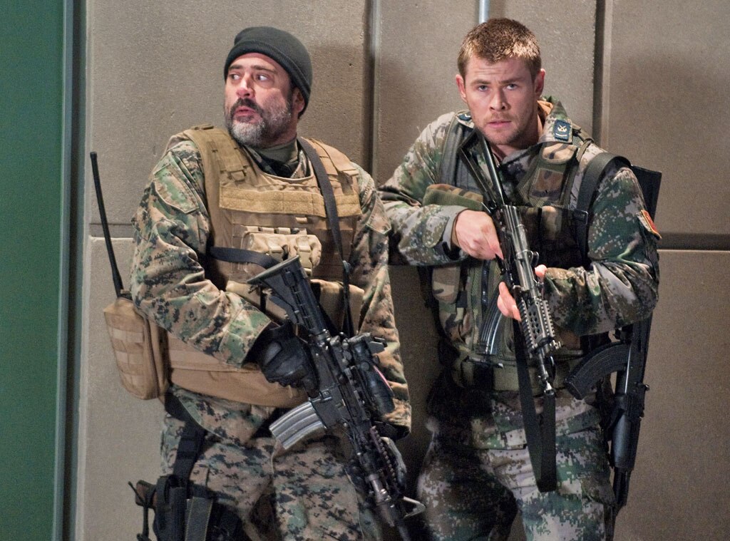 RED DAWN, Chris Hemsworth, Jeffrey Dean Morgan