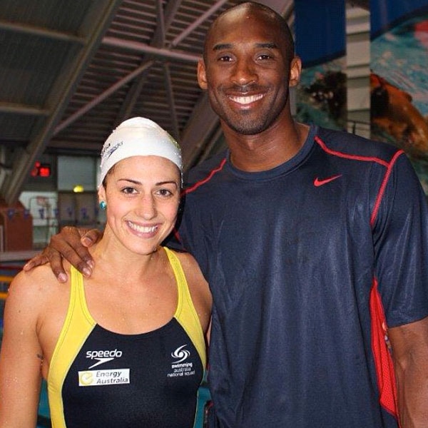 Stephanie Rice, Kobe Bryant