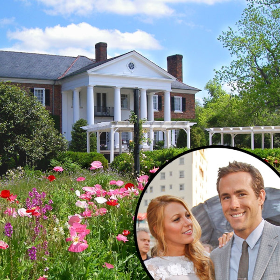 pic Blake Lively Ryan Reynolds Plantation Wedding blake lively and ryan reynolds wedding