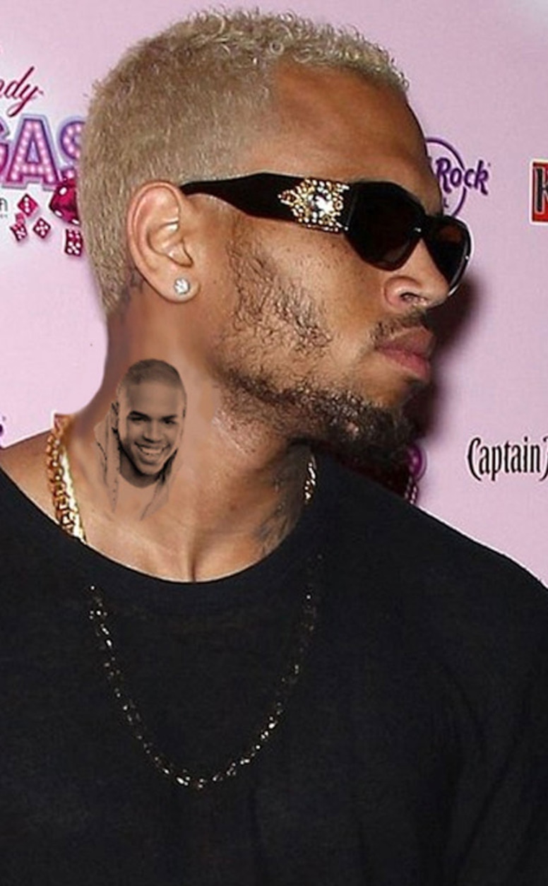 Photos from Chris Brown Neck-Tattoo Memes - E! Online