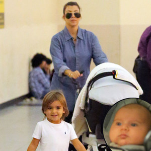 Kourtney Kardashian and Mason Take Baby Penelope Scotland Disick on ...