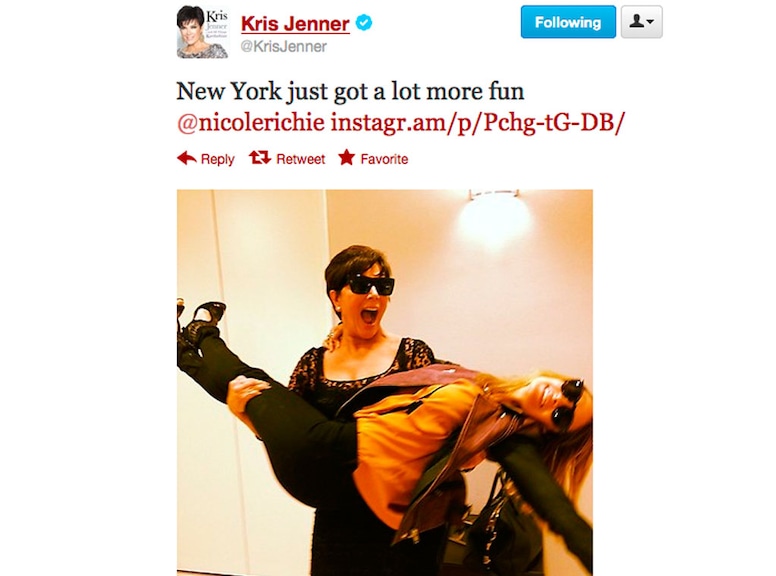 Keeping Up With The Kardashians, Twitter