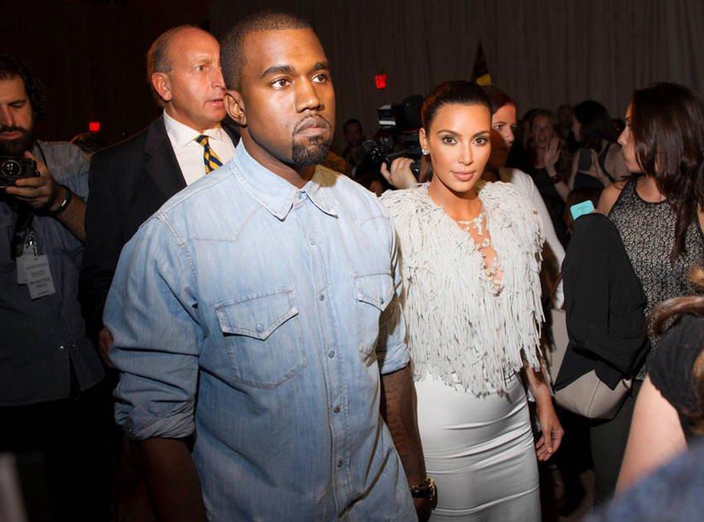 Kim Kardashian, Kanye West, New York Fashion Week