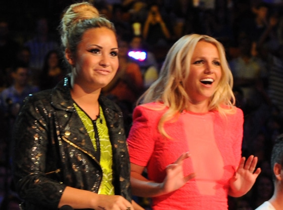 Britney Spears, Demi Lovato, X Factor