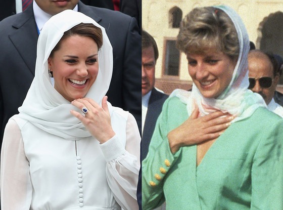 Kate Middleton Takes a Page From Princess Diana | E! News