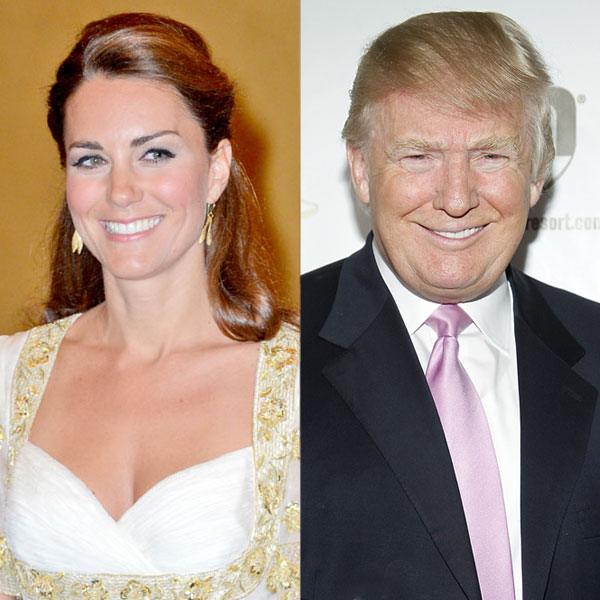 Trump Blames Kate for Topless Scandal